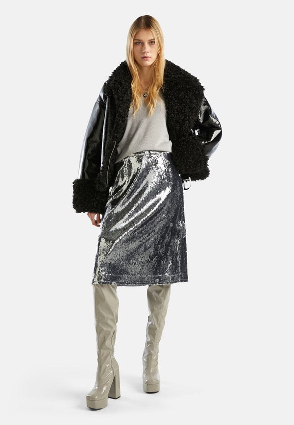 United Colors of Benetton MIDI WITH SEQUINS