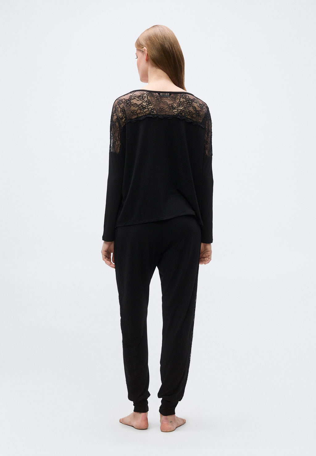 Anna Field MODAL & LACE NIGHTWEAR SET WITH LACE DETAIL