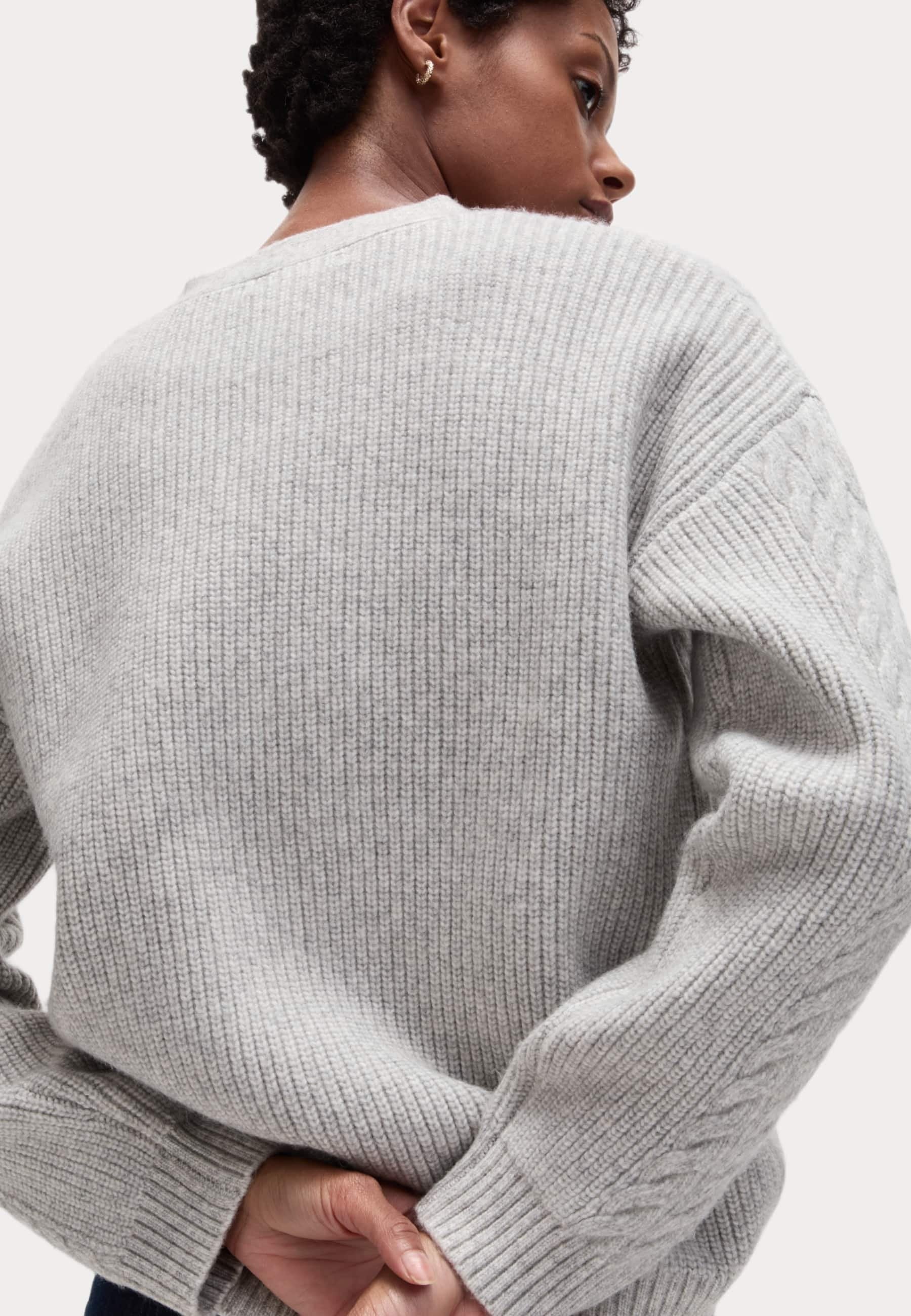 Marks & Spencer TEXTURED V-NECK RELAXED FIT