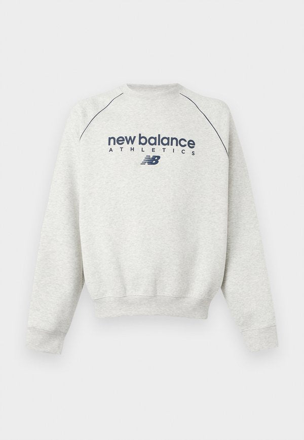 New Balance GRAPHIC CREW UNISEX - Sweatshirt - ash heather