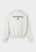 New Balance GRAPHIC CREW UNISEX - Sweatshirt - ash heather