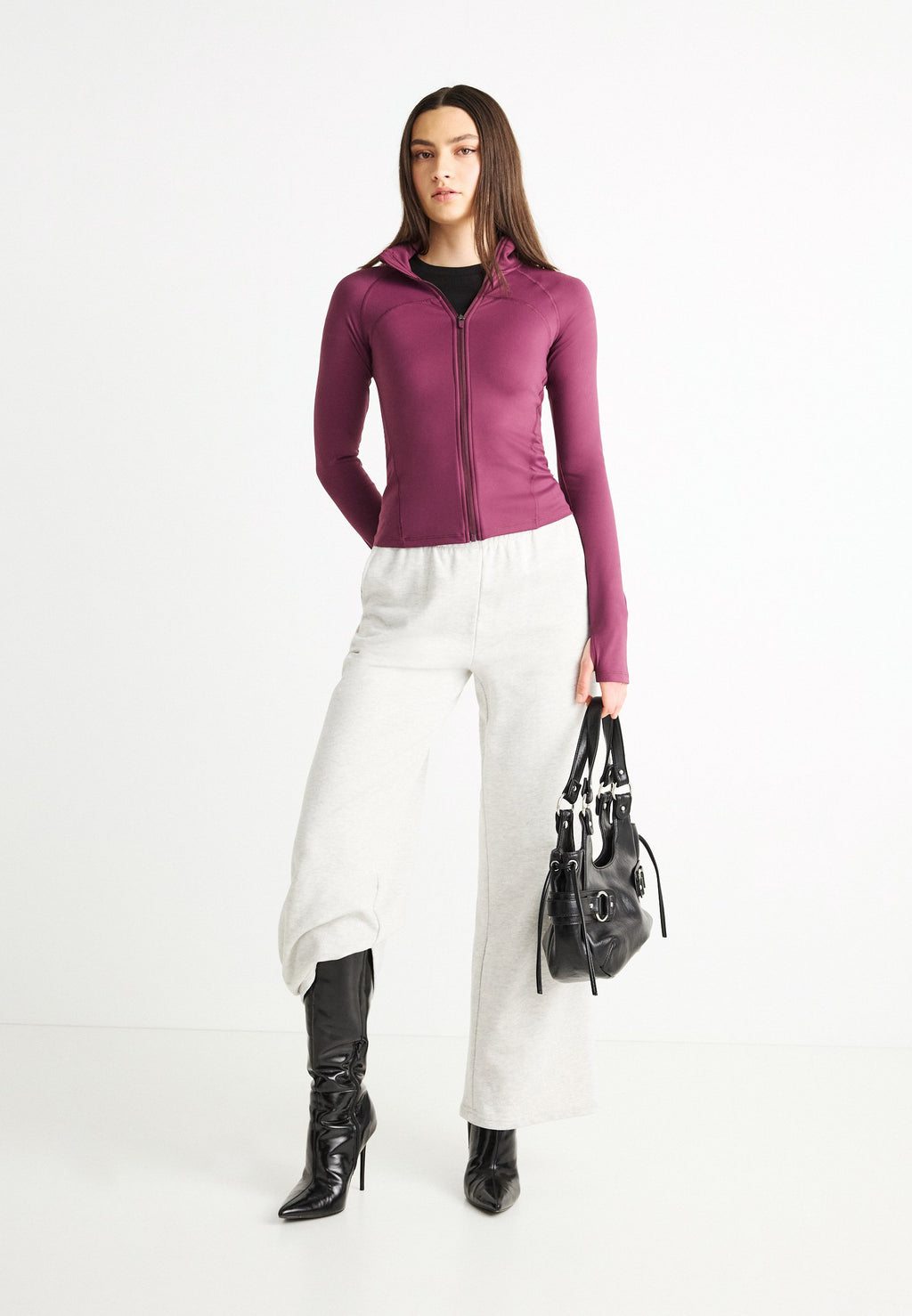 Gina Tricot ZIP YOGA JACKET