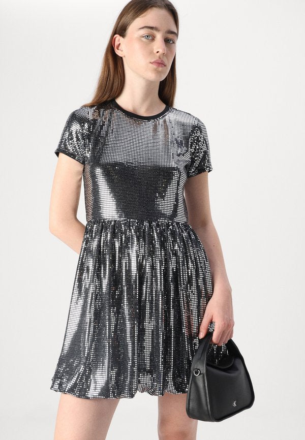 DKNY  GEO MINI DRESS