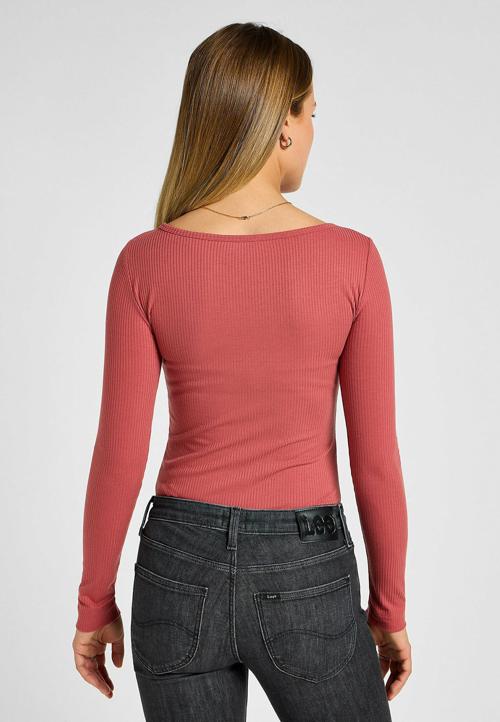 Lee LS BOAT NECK TEE