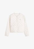 Tommy Hilfiger LIGHTWEIGHT WATER REPELLENT QUILTED PADDED JACKET - Light jacket - calico
