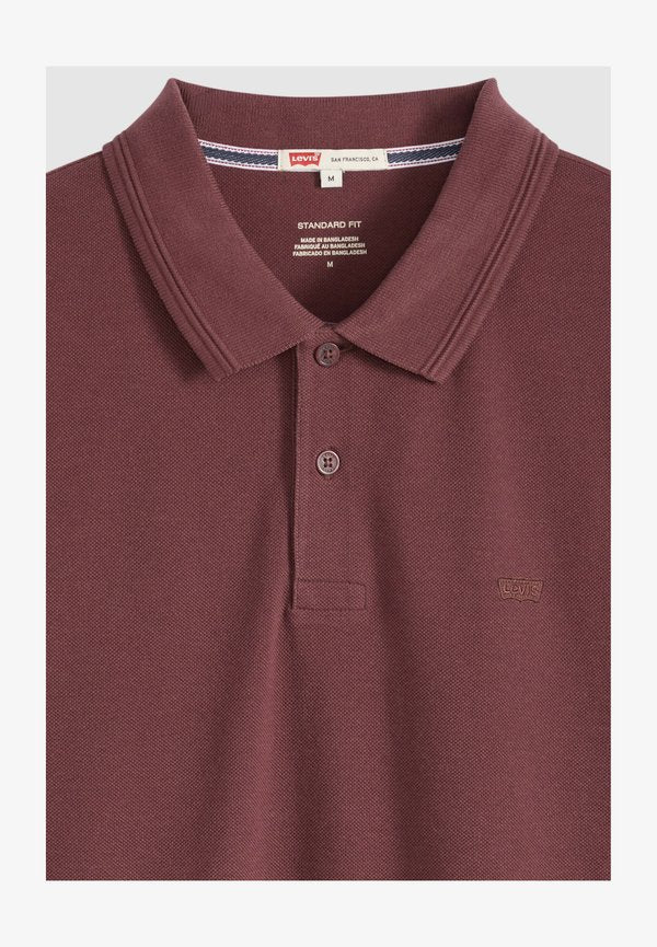 Levi's® LEVIS ORIGINAL POLO TEDDY STRIPE DRESS B - Polo shirt - teddy stripe dress b - reds