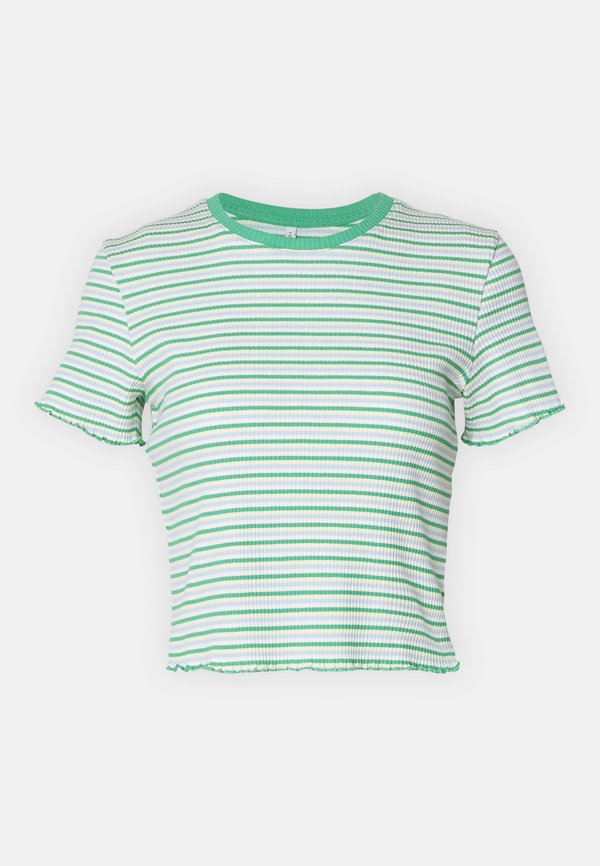 ONLY ONLMETTI BOX - Print T-shirt - deep mint/blues