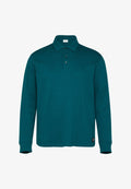 s.Oliver MIT LOGO PATCH - Polo shirt - petrol