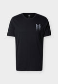 Under Armour BLUR LOGO - Sports T-shirt - black/titan gray
