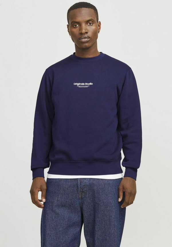 Jack & Jones Sweats Printed Sweats - Sweatshirt - ocean cavern