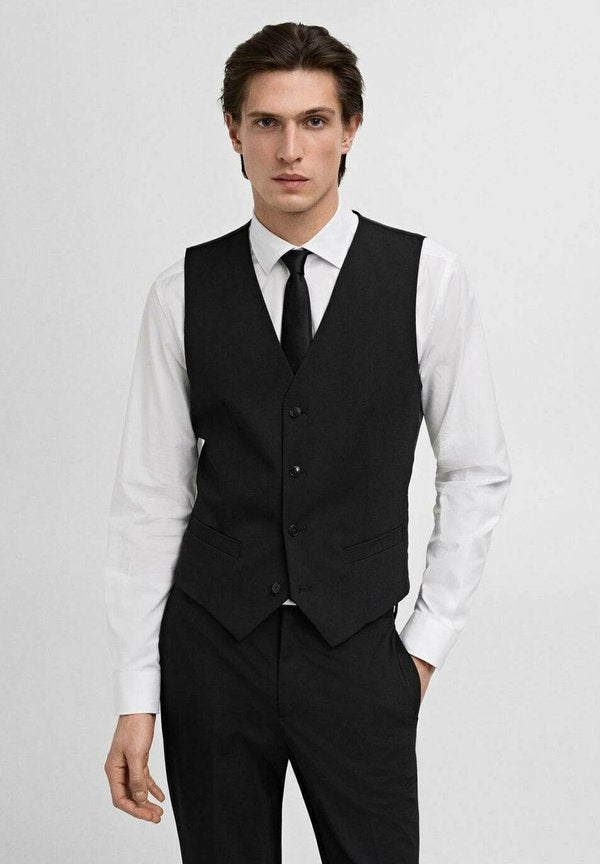Mango Waistcoat - black
