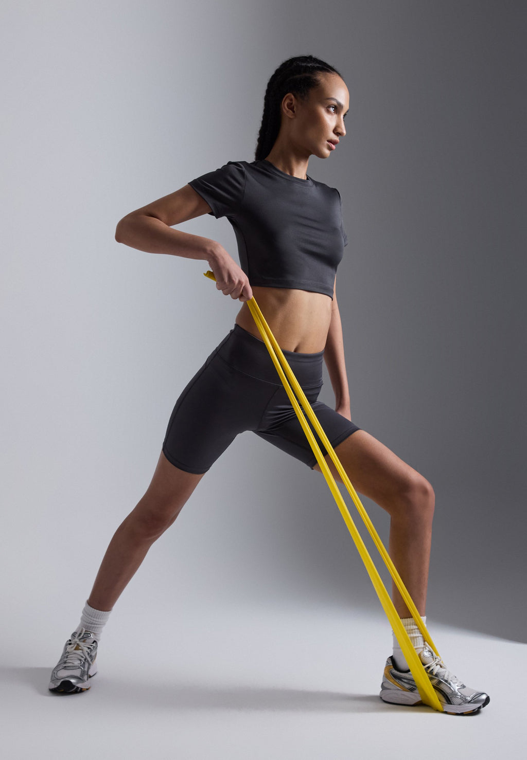 Even&Odd active ESSENTIAL CROPPED T-SHIRT