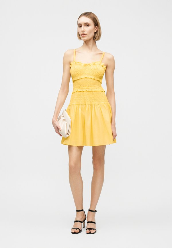 MICHAEL Michael Kors SMOCKED MINI DRESS