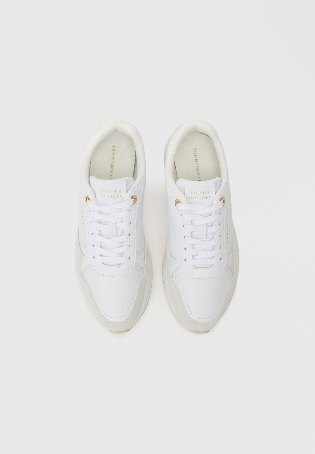 EMBOSSED TH MONOGRAM LEATHER TRAINERS Media 4