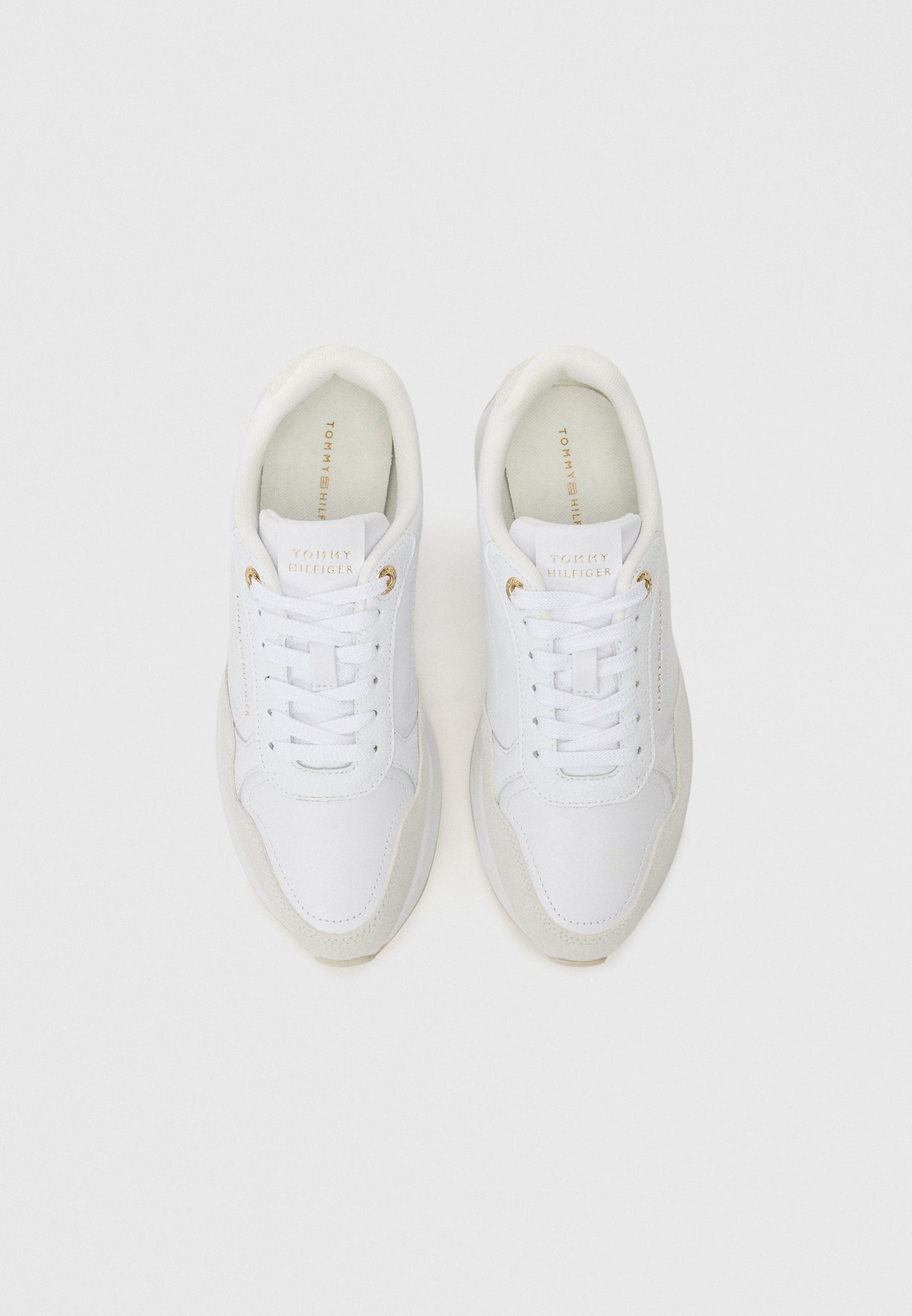 EMBOSSED TH MONOGRAM LEATHER TRAINERS Media 4