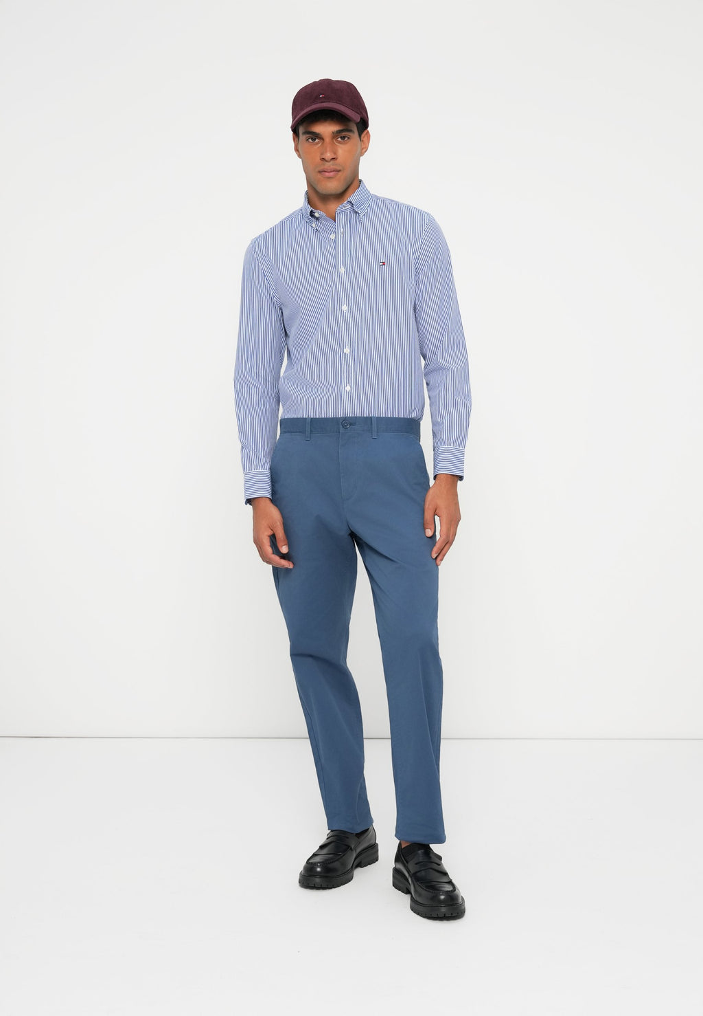 TH FLEX REGULAR FIT STRIPE SHIRT Media 2