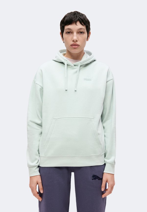 Puma SMALL NO. 1 LOGO COMFORT HOODIE - Hoodie - créme de mint
