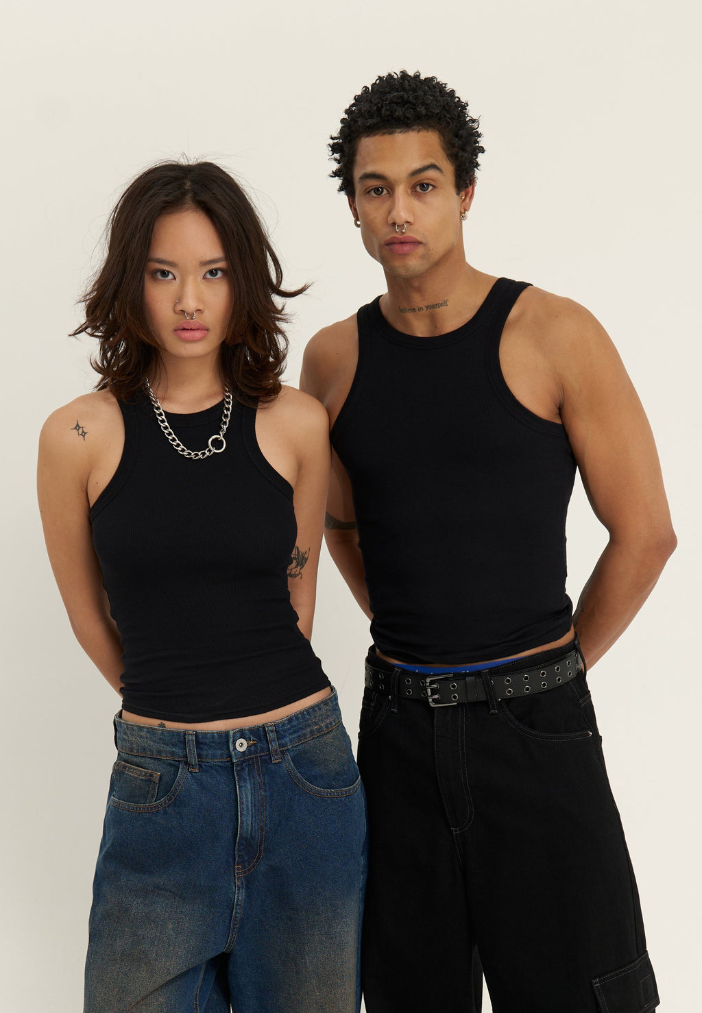 YOURTURN 2PACK MUSCLE FIT TANK