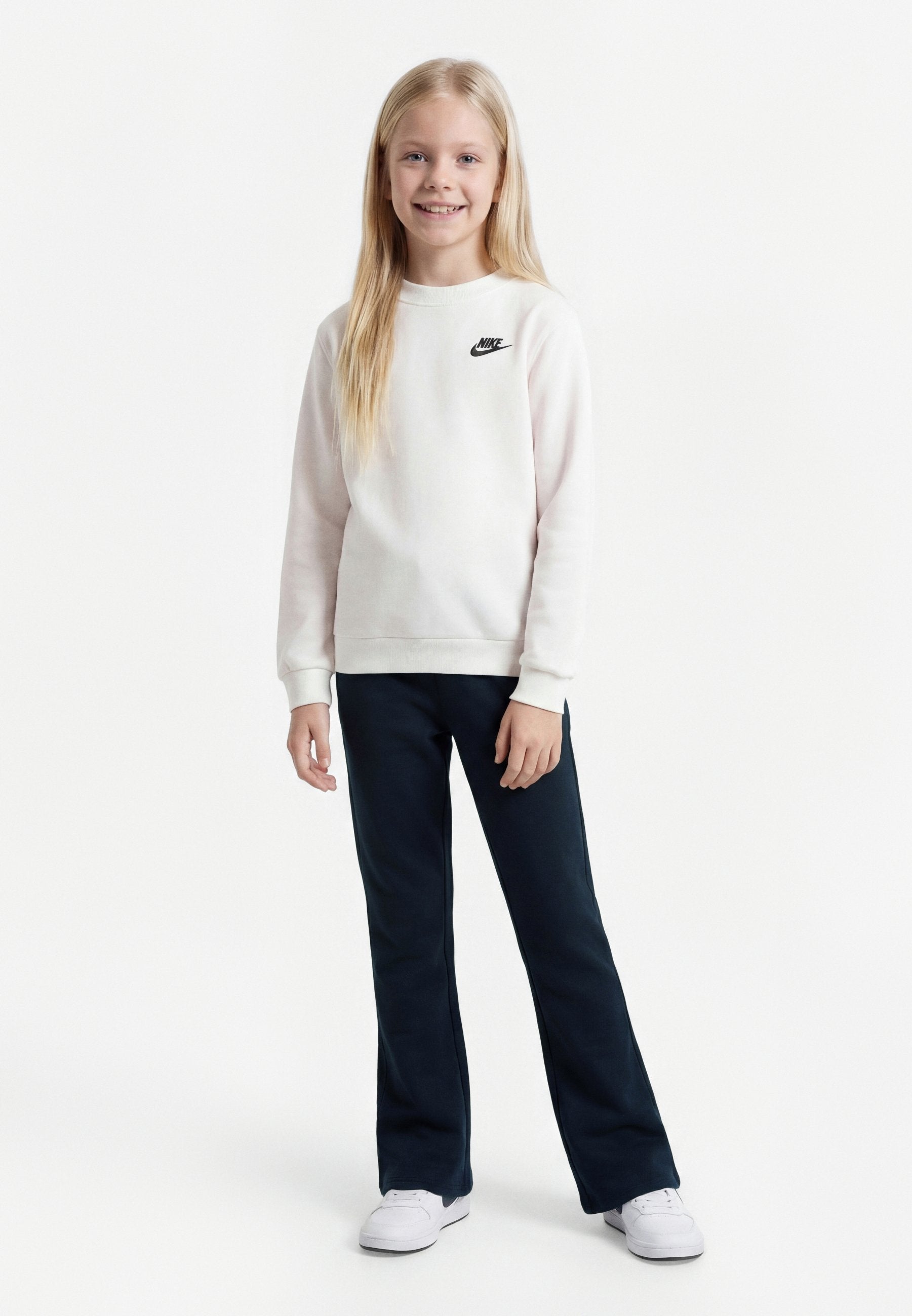 EXTRA SLIM METALLIC LOGO FLARED LEGGINGS Media 2