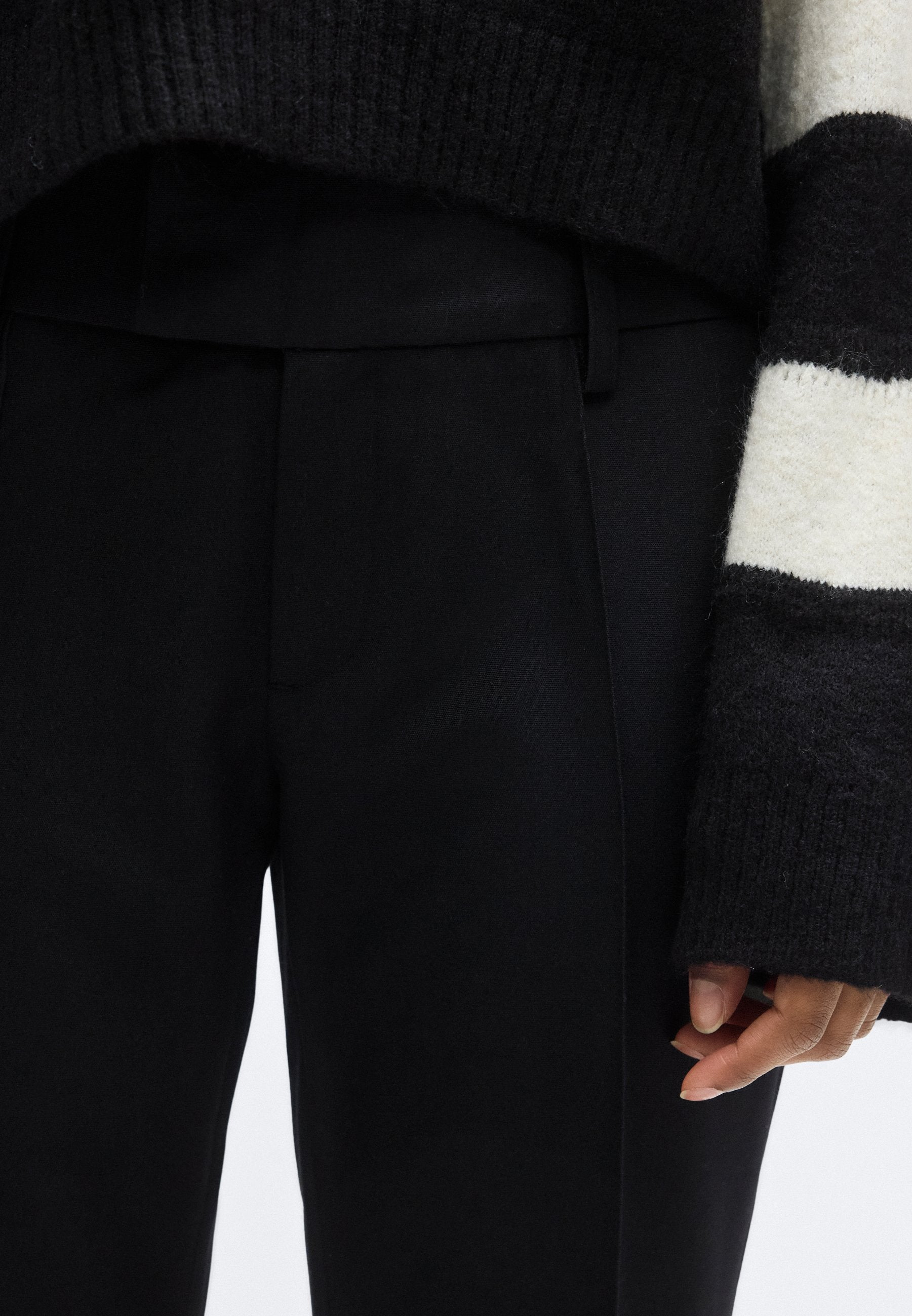 Gina Tricot Petite LOW BOOTCUT TROUSERS