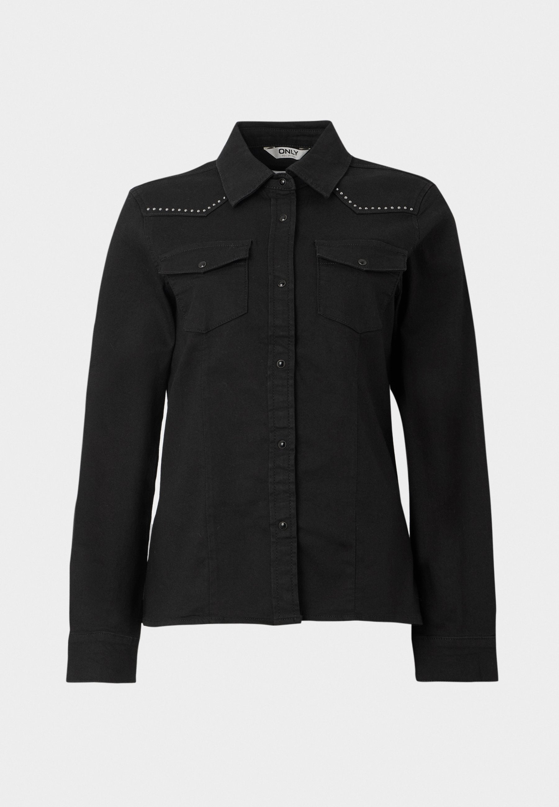 ONLSASIA FIT STUD SHIRT Media 1