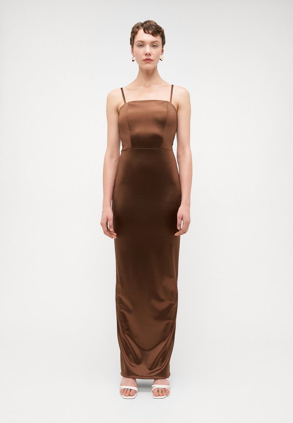 WAL G TALL AUTUMN WEDDING BELLA STRAPPY MAXI