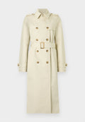 Tommy Hilfiger GOLD-TONE BUTTON SLIM TRENCH COAT - Trenchcoat - light silt