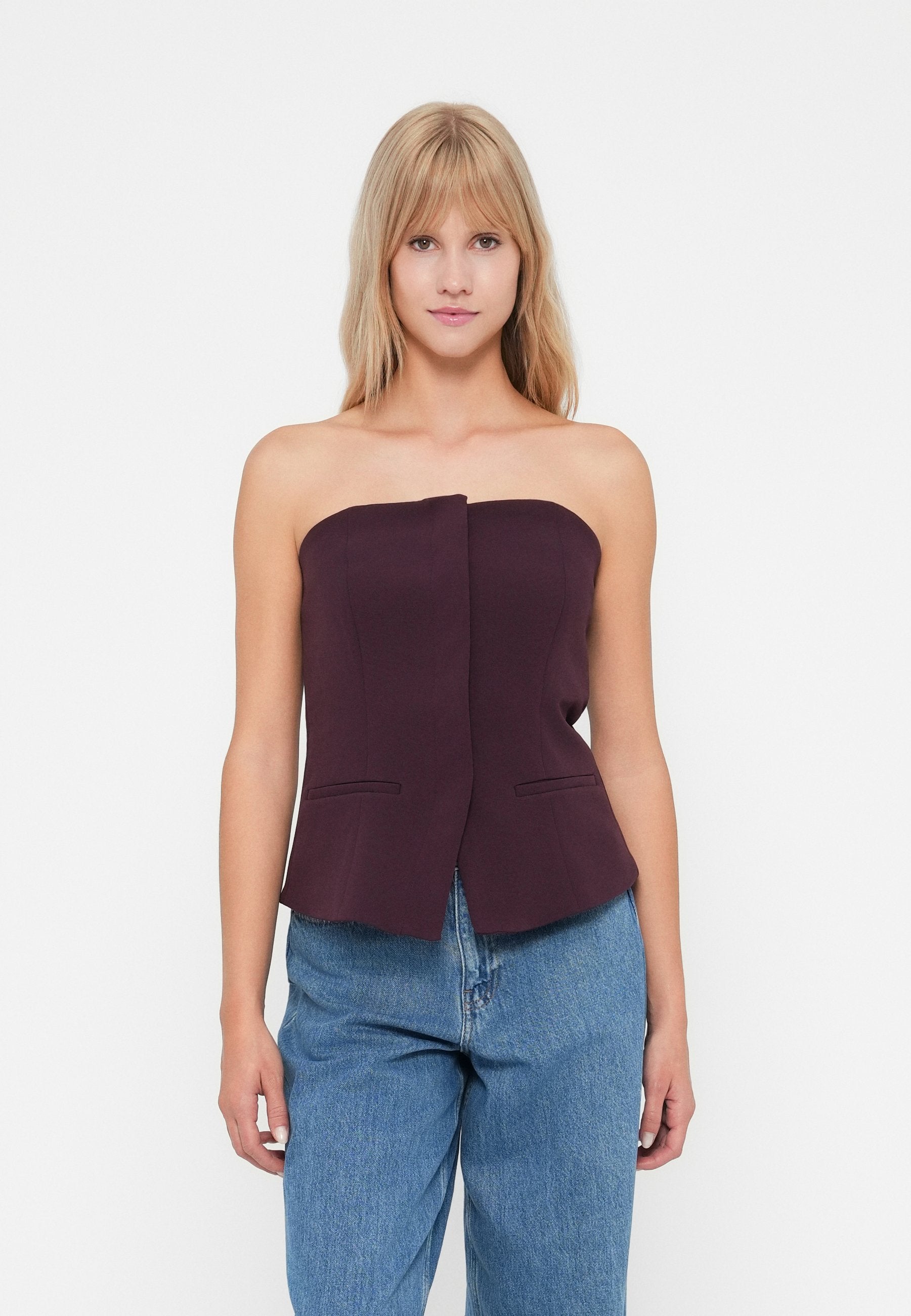GAP STRAPLESS TAILORED