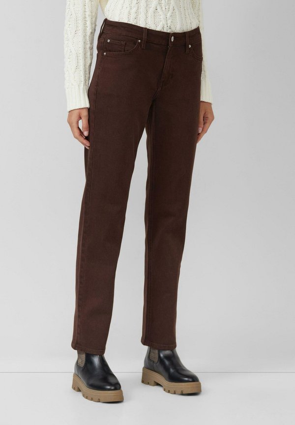 s.Oliver KAROLIN - Straight leg jeans - dunkelbraun