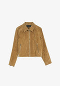 Vero Moda Suede VMJANICEJADE - Summer jacket - chipmunk