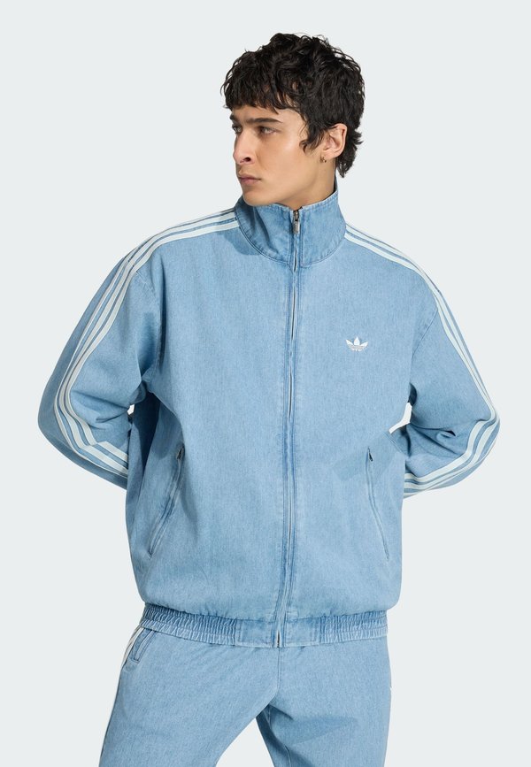 adidas Originals DENIM FIREBIRD - Denim jacket - light blue