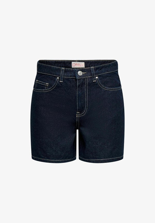 ONLY Denim shorts - dark blue denim