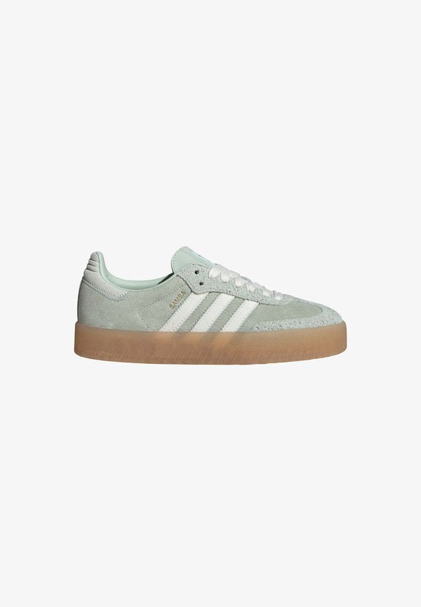 adidas Originals SAMBAE - Trainers - linen green off white crystal jade