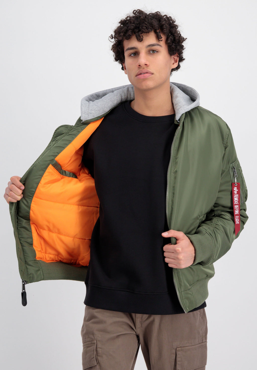 Alpha Industries FLIGHT MA ZH BACK EMB