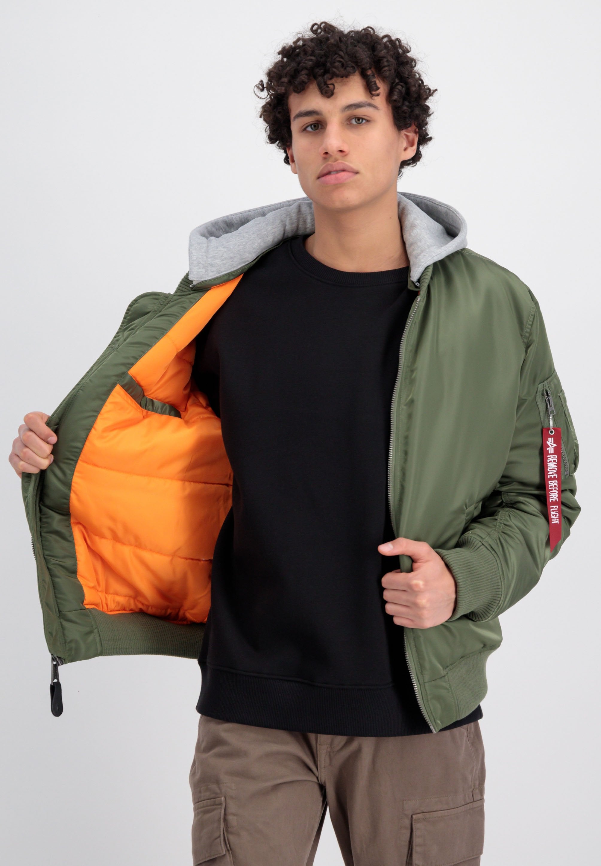 Alpha Industries FLIGHT MA ZH BACK EMB