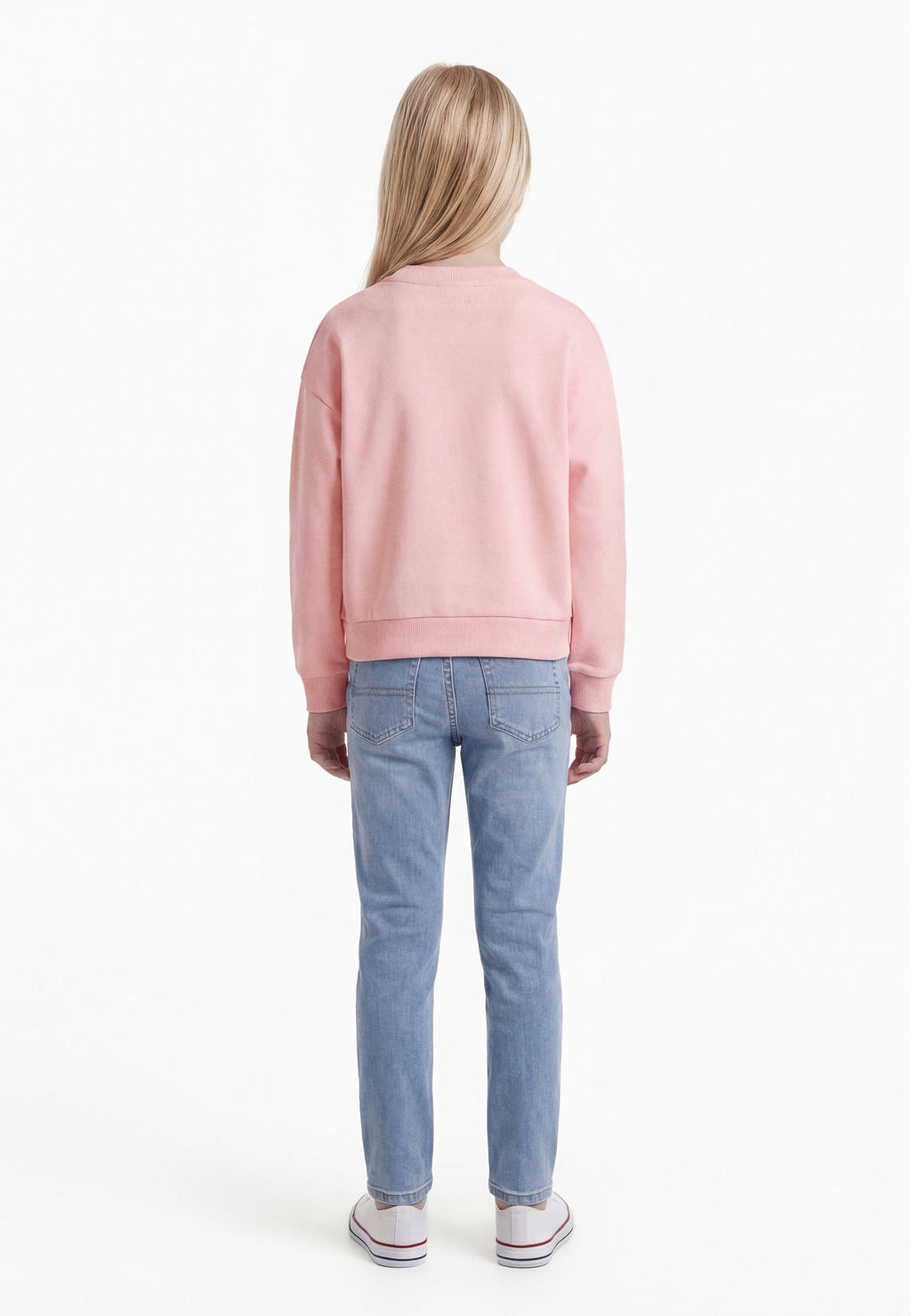 FLOCK LOGO TERRY CREW NECK SWEATSHIRT Media 3