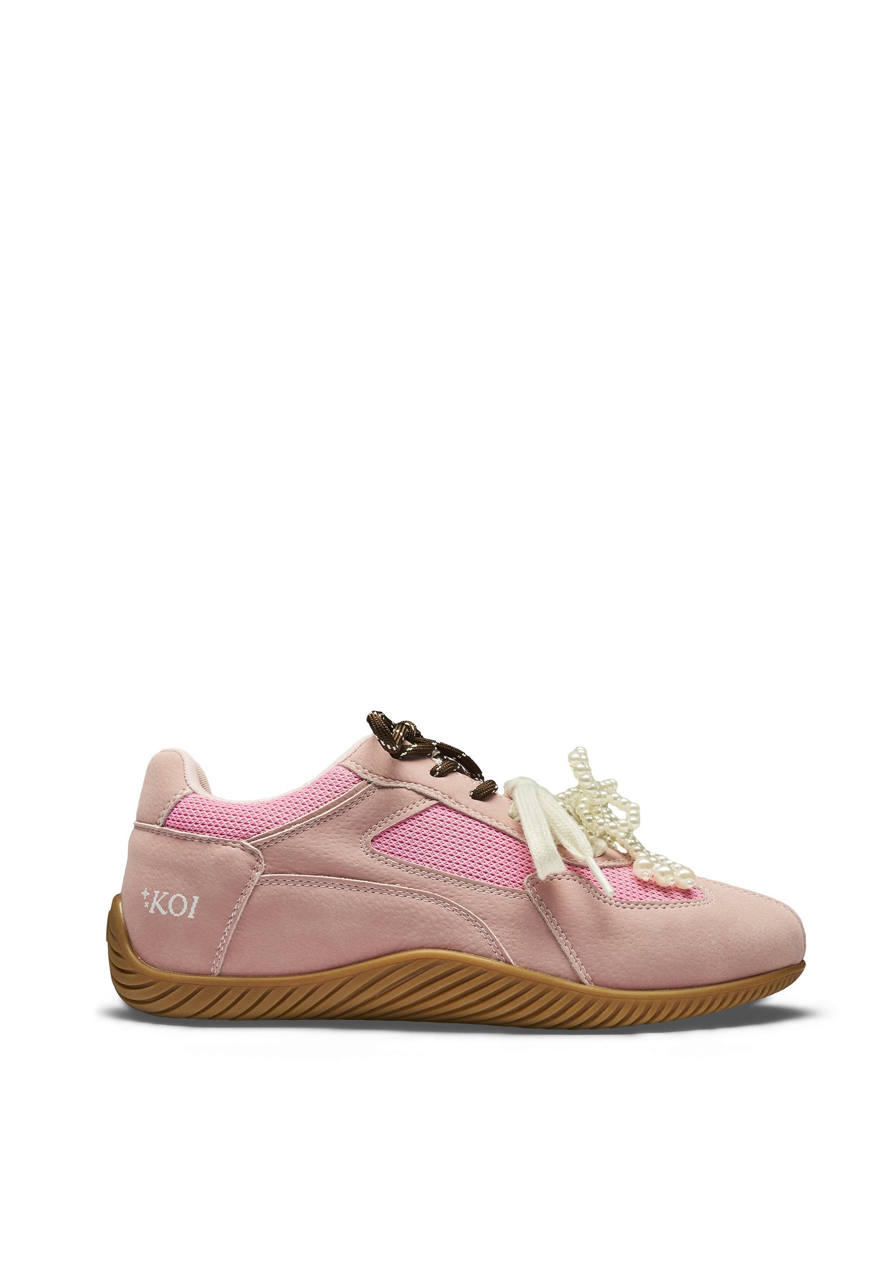Koi Footwear WANDERLUST FLAT PEARL TRAINERS