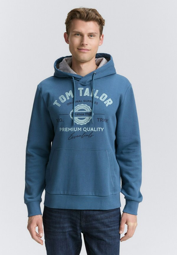 TOM TAILOR Hoodie - real teal blue
