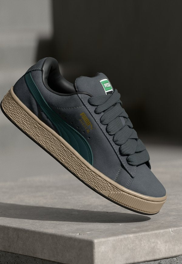 Puma UNISEX - Skate shoes - dusky gray/ice coffee