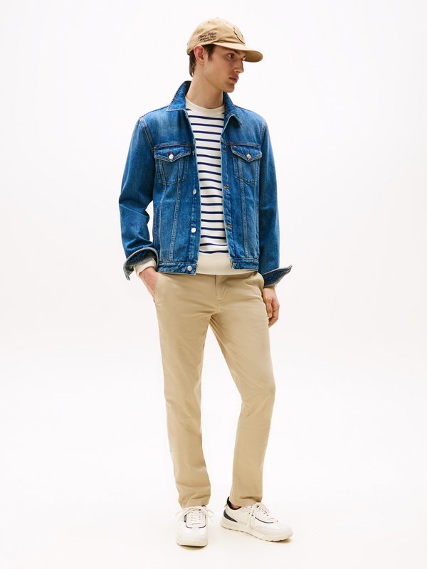 Tommy Hilfiger CORE BLEECKER - Chinos - batique khaki