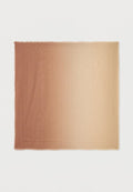 Calvin Klein GRADIENT EMBLEM SQUARE SCARF  - Foulard - beige