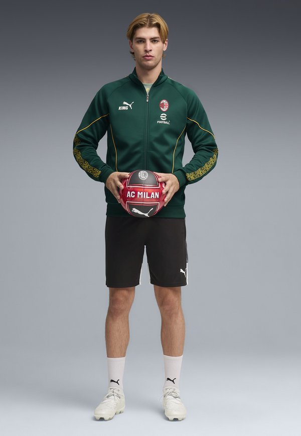 Puma AC MILAN KING ANTHEM  - Training jacket - dark myrtle-sunny yellow