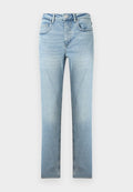 Vero Moda Slim fit VMROSIE Mid rise - Slim fit jeans - light blue denim