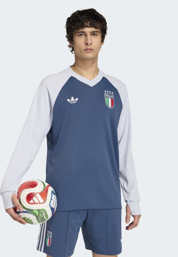adidas Performance ITALY 26 AWAY PRE-MATCH WARM - National team wear - night marine