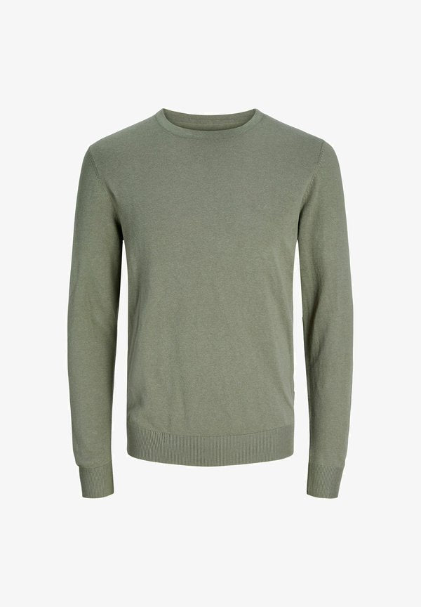 Jack & Jones Knitted Plain Knitted - Jumper - vetiver
