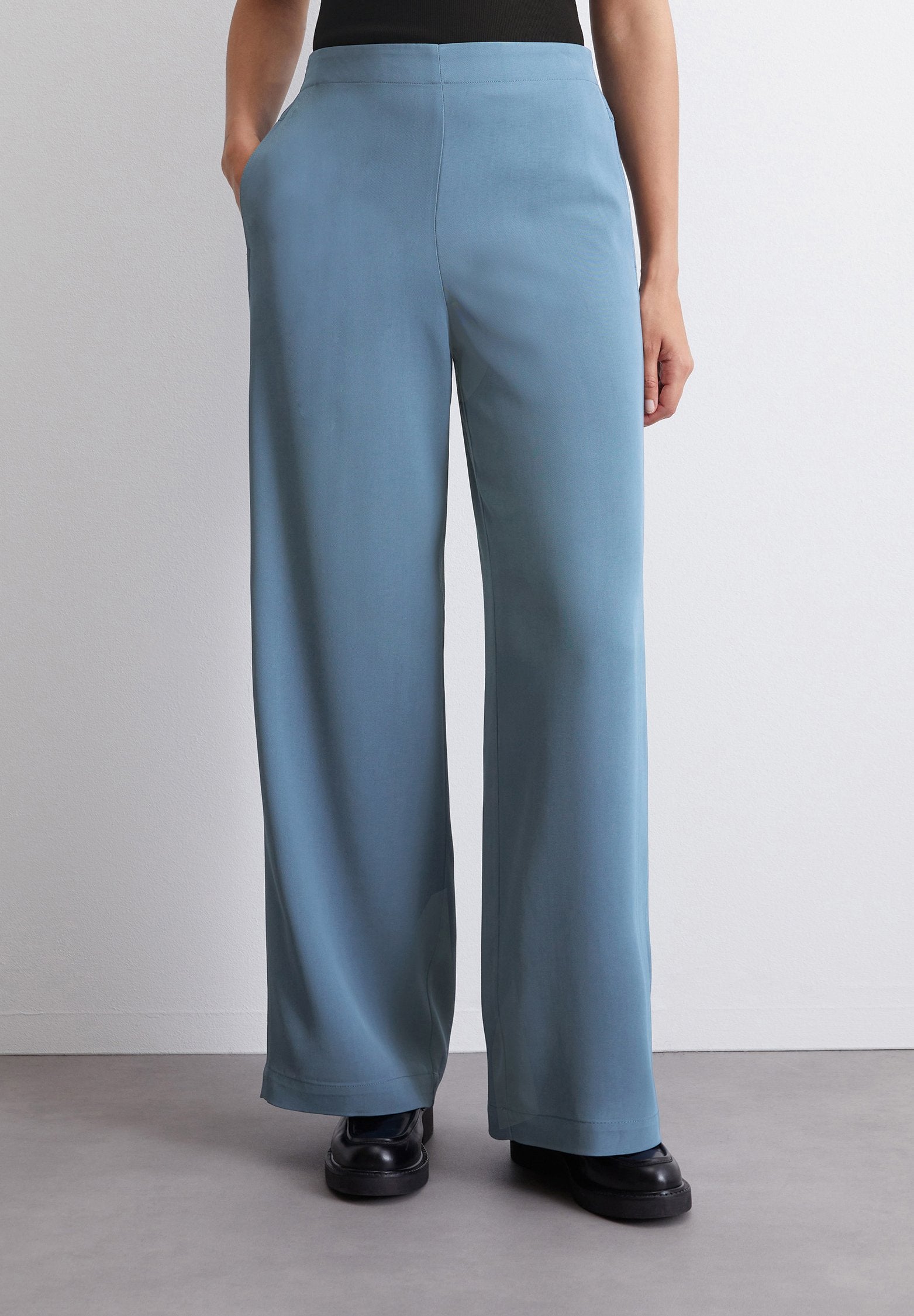 Marc O'Polo FLUENT PULL ON WIDE LEG LOOK
