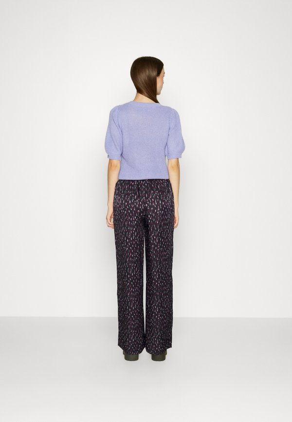 Scotch & Soda GIA MID RISE WIDE LEG PRINTED TROUSERS