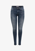 ONLY Skinny fit ONLPOWER Mid waist - Jeans Skinny Fit - special blue grey denim