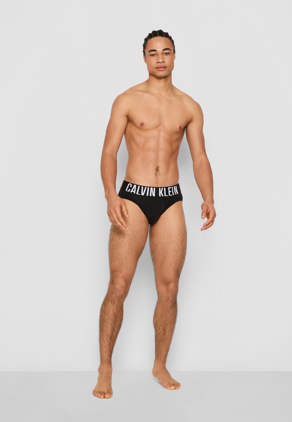 Calvin Klein Underwear HIP BRIEF 3 PACK INTENSE POWER COTTON - Briefs - black