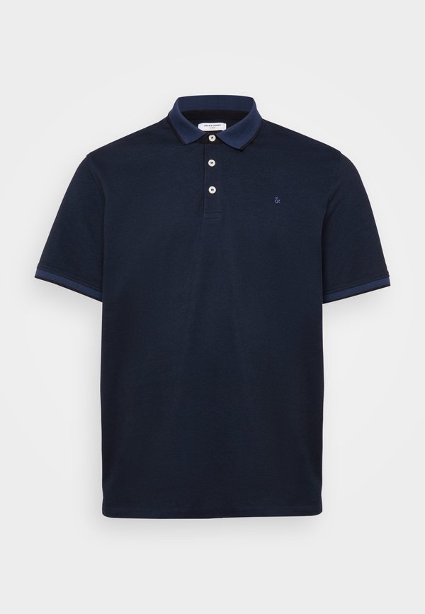 Jack & Jones JJEPAULOS POLO SS NOOS PLS - Polo shirt - dark navy